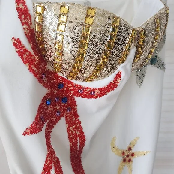 STARFISH BANDAGE MINI DRESS size m - Picture 7 of 11